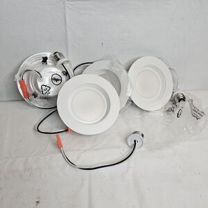 Sunco 4 Pack 5 CCT Retrofit LED Recessed Lighting 4 Inch 5000k daylight dimmable